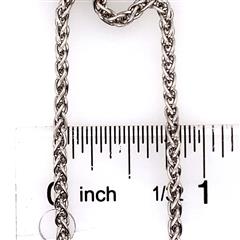 James Avery Sterling Silver Wheat Chain